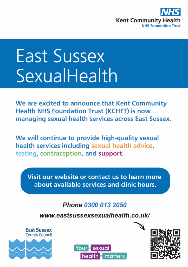 East Sussex Sexual Health poster 